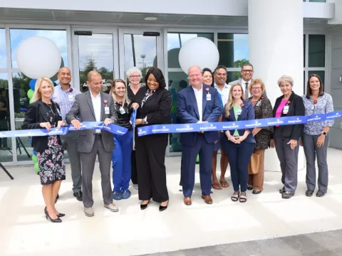 Ribbon cutting and blessing of new Palm Coast Parkway Medical Office Building