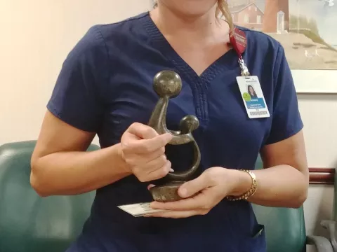 AHNSB Daisy Award Winner Amberly Halligan