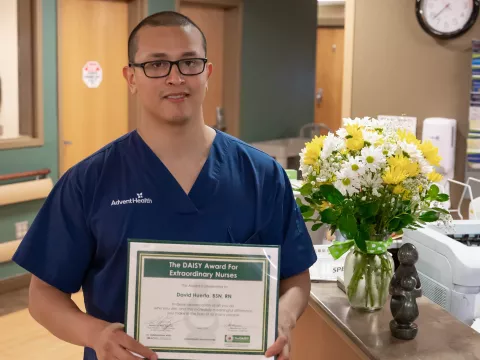 AdventHealth Hendersonville Announces New Winner of DAISY Award for Nursing