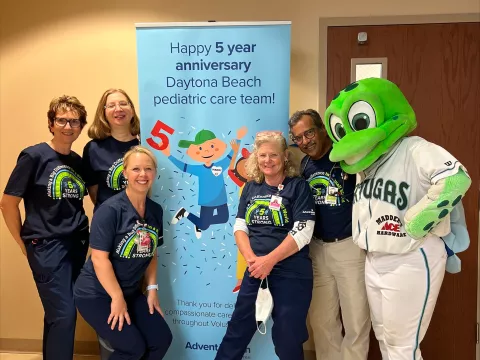Celebration at AdventHealth Daytona Beach peds celebration 