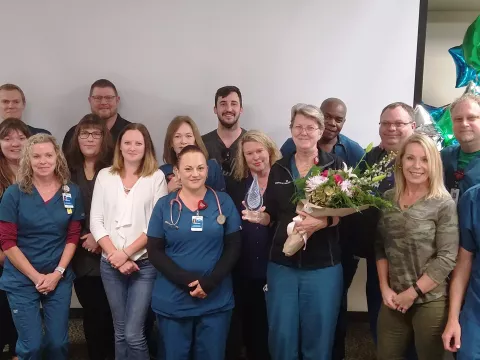 Advanced ICU Care Recognizes AdventHealth DeLand Respiratory Therapist