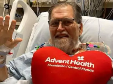 Pastor Mark Berney has a new heart filled with grace and gratitude.