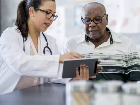 Man gets blood test results