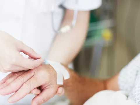 The compassionate care of one AdventHealth Gordon nurse cares for a patient.