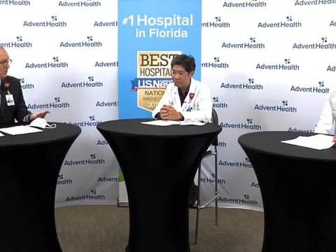 AdventHealth Morning Briefing Facebook Live with Dr. Hsu and Dr. Olivera