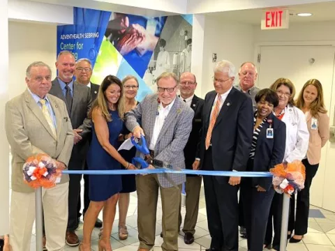 Ribbon Cutting for new AdventHealth Sebring Center for Nursing Excellence
