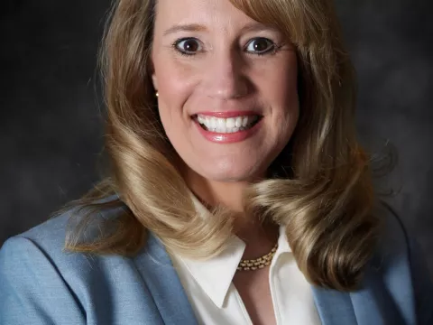 A headshot of Kelly Rogers