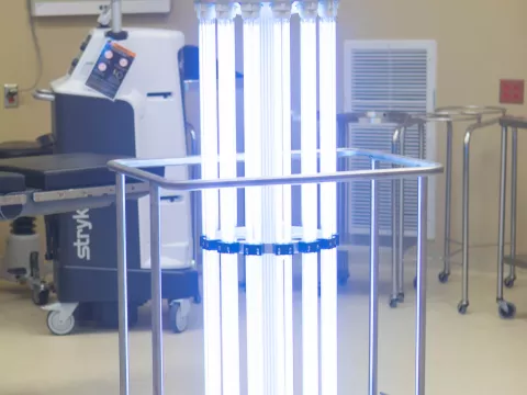 AdventHealth Hendersonville Deploys UVC Disinfection Robot to Fight Infections 