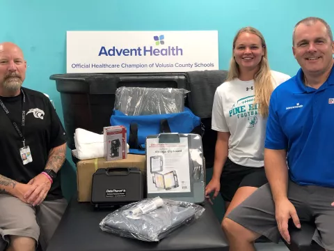 Volusia Schools_Heat Illness Supplies Donation