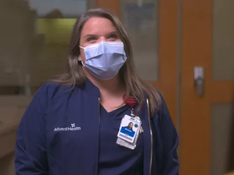 As she pursues her own journey, AdventHealth Winter Garden nurse pays tribute to her mom.