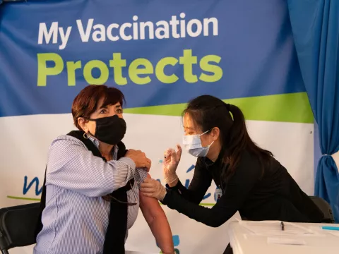 Community COVID Vaccination Event 65+