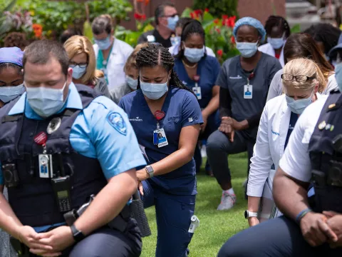 The letter was shared with AdventHealth team members and on the CEO’s LinkedIn.