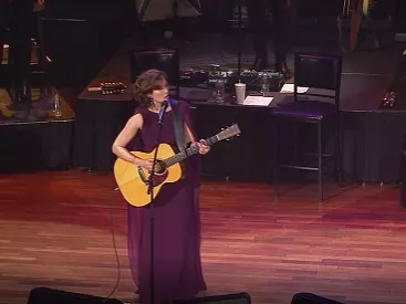 Amy Grant and Vince Gill in concert