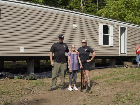 Anna Receives a Mobile Home