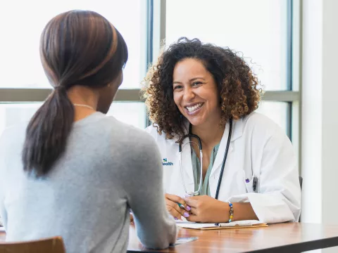 Physician with Patient 