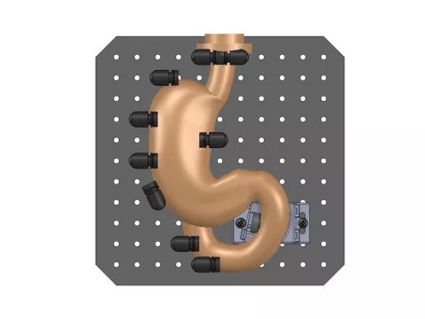 Graphic of CAD Setup