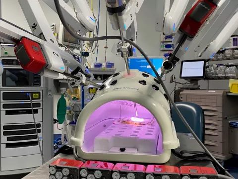 AdventHealth New Smyrna Beach first surgical robot 