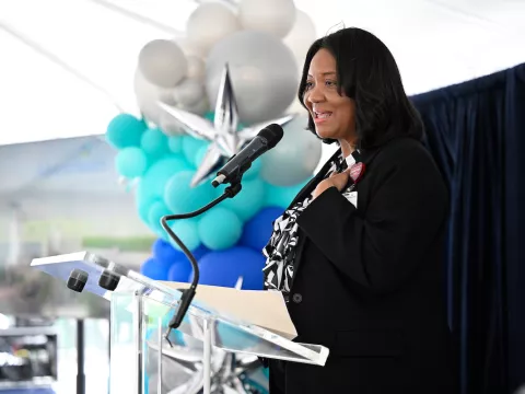  Final steel beam marks key step in  AdventHealth Daytona Beach expansion.