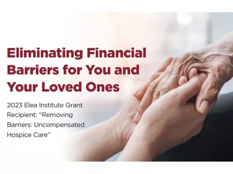 2023 Elea Institute Grant