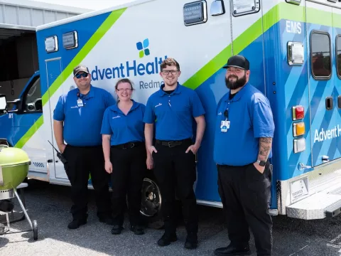 AdventHealth Redmond's EMS Team 