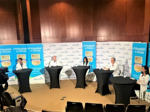 A panel of AdventHealth clinical experts interviewed by WFTV news