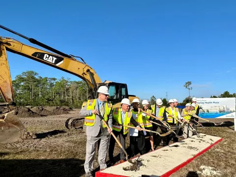 Freytag Health Plaza - Groundbreaking