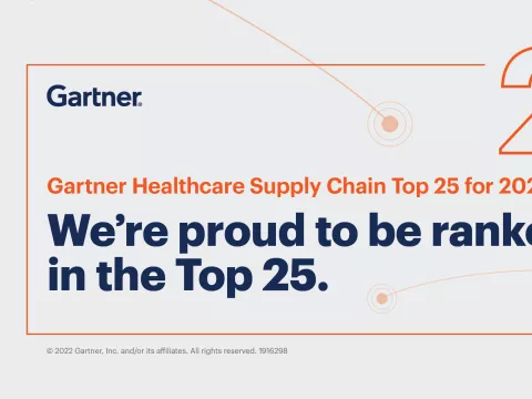 The work being done by AdventHealth's supply chain teams garnered the No. 6 spot in the Gartner Healthcare Supply Chain Top 25 for 2022.
