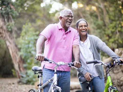 Couple Achieving Their Goals