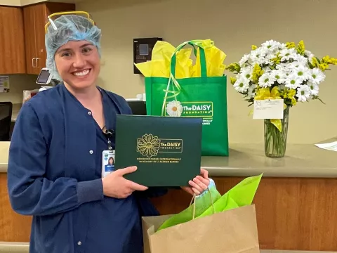 Daisy Award winner, Heather Karlin