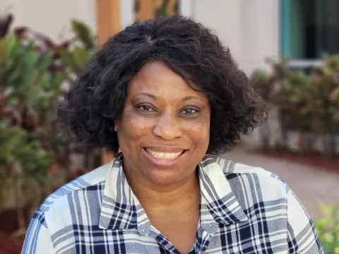 Nurse Joan Akahomen wanted the chance to take care of people the way she was taken care of.