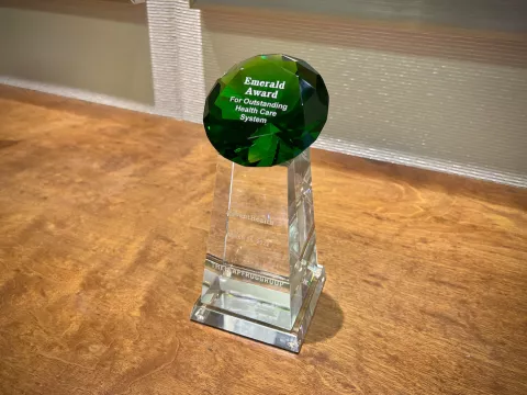 The Leapfrog Group’s Emerald Award recognizes AdventHealth’s consistent performance in Hospital Safety Grades and Top Hospital awards.