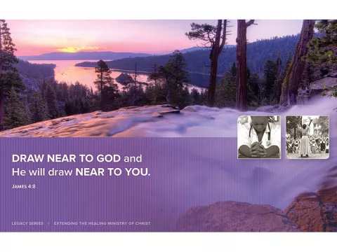 A Snowscape in the Mountains at Sunset