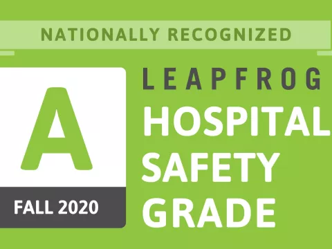 Leapfrog Hospital Safety Grade A