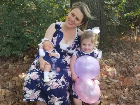 Liefke and her daughters