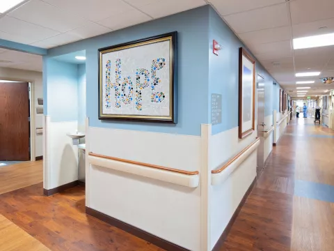 AdventHealth Littleton NAPBC Hallway