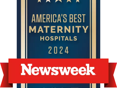 America's Best Maternity Hospitals 2024 Newsweek Statista logo