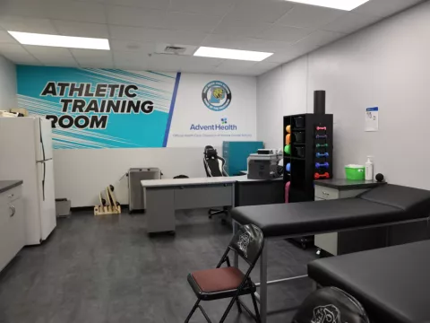 Pine Ridge Athletic Training Room