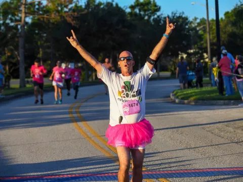 Pink on Parade Runner