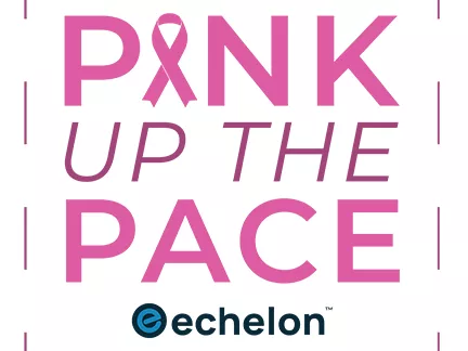 pink up the pace logo
