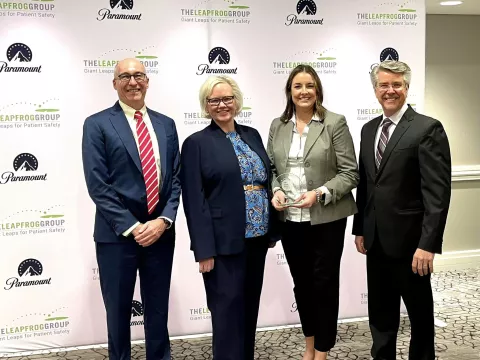 AdventHealth Rollins Brook Earns 2022 Leapfrog Top Hospital Award for Outstanding Quality and Safety.
