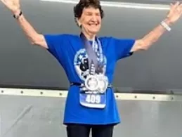 87-year-old shares her success with the AdventHealth cardiovascular team who helped her dream become a reality.