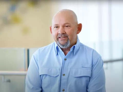 Scotty Santiago talking about his heart screening and severe coronary disease treatment journey.