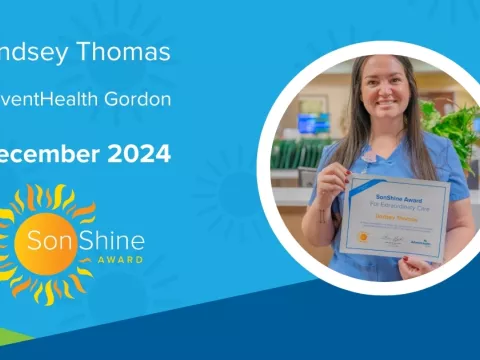 Lindsey Thomas - SonShine Award