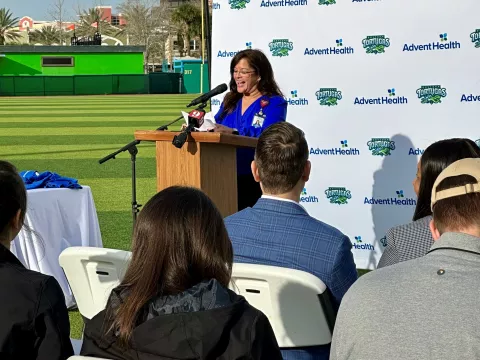 AdventHealth is now the exclusive health care provider of the Daytona Tortugas