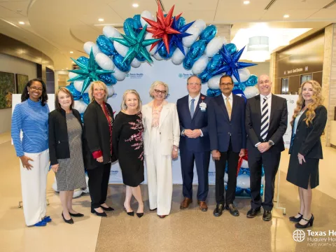 Group photo for Leapfrog award at THH