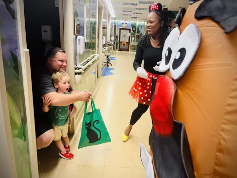 AdventHealth Tampa Reverse Trick or Treat 2023