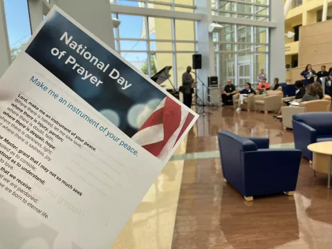 AdventHealth team members across the system paused to focus on the meaning of the national observance.