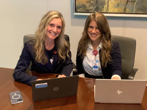 Margaret White and Lindsay Agema lead the Digestive Health Institute