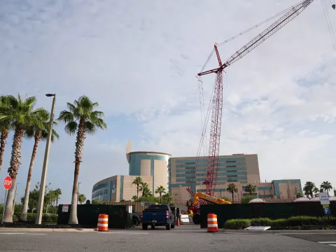 AdventHealth Daytona Beach expansion project is underway.