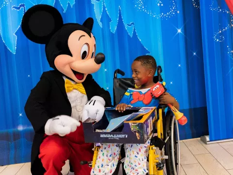 Walt Disney World Resort Delivered Joy to AdventHealth Tampa